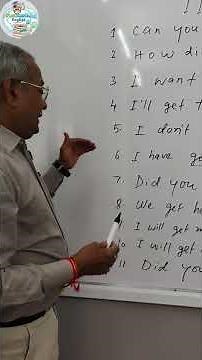 11 uses of the verb GET 😎 #englishlearning #education #get #englishgrammar #english #viralvideo