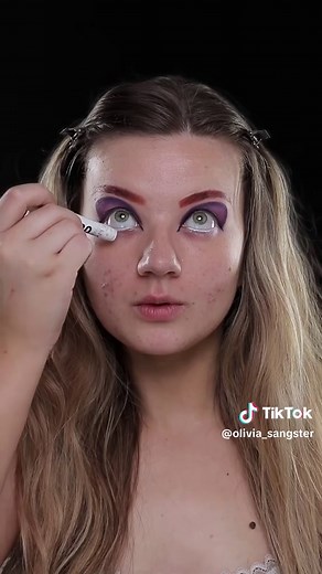 Replying to @thehero43 jessica RABBIT 💜 #jessicarabbitcosplay #jessicarabbitmakeup #whoframedrogerrabbit