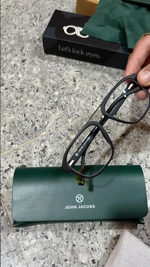 Lenskart John Jacobs Stylish Eyeglasses Unboxing | Lenskart Computer Glasses #lenskart #shorts