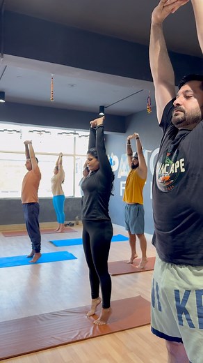 Yoga 🧘‍♀️ Class Panghal Fitness Gym #zirakpur #gym #panghal_fitness | Panghal Fitness