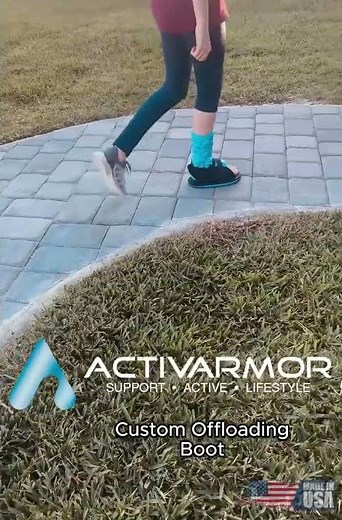 3D Printed Custom Cast & Offloading Boot for Diabetic Foot, Ankle Fractures & More | ActivArmor
