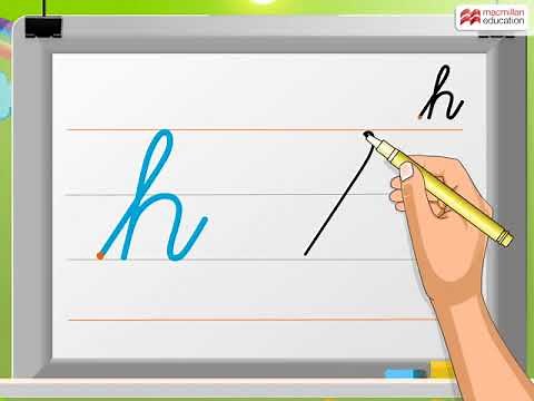 Cursive Writing | Small Letter ‘h’ | Macmillan Education India