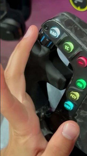 Racing steering wheel explained #racing #simracing #gt3