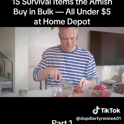 15 Survival Items the Amish Buy in Bulk — All Under $5 at Home Depot! #selfreliance #simpleliving #homesteading #offgrid #offgridliving