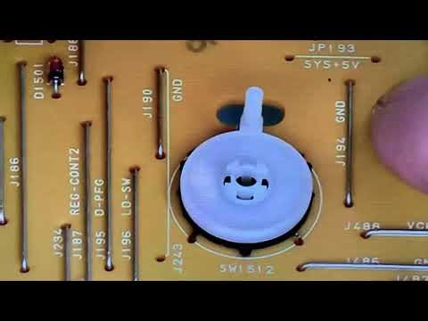Sanyo VCR & DVD player combo repair part 003