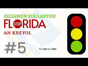 Florida Driving Test in Creole 2023 Part #5