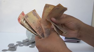 Indian Rupee Notes Counting With Human Hand Stock Footage SBV-338773416 - Storyblocks