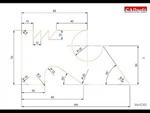 VariCAD 2016 2D - Exercise 3