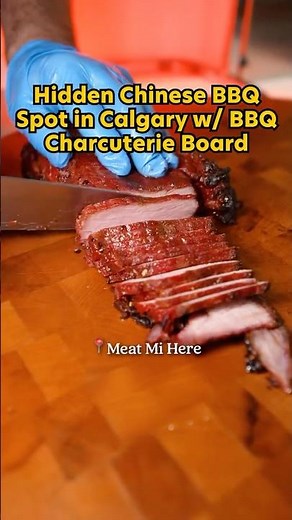 Hidden Chinese BBQ Spot in Calgary w/ BBQ Charcuterie Board - Meat Mi Here