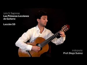 Julio Sagreras: Lección 59 de Las primeras lecciones