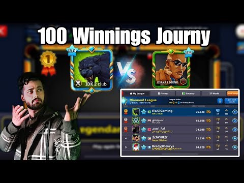 100B WINNING JOURNY PLAY 1 DAY TO 6 DAYS GONE