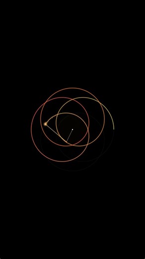 A Burning Point Draws This Perfect Pattern