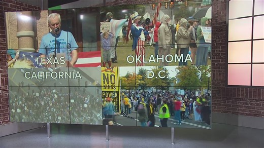 Nearly seven million people rallied across America over the weekend in 26,000 "No Kings" protests. | WUSA 9