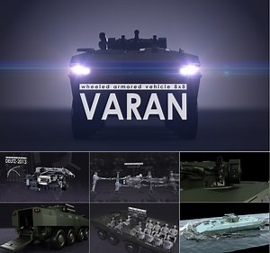 Wheeled armored vehicle 8x8 VARAN
