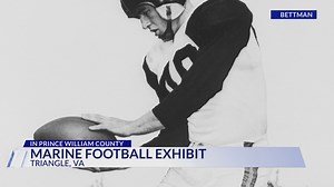New exhibit highlights Marine Corps football history