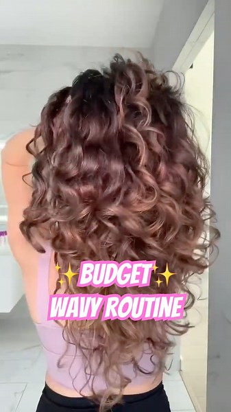 How to Style Wavy Hair for Beginners | Affordable Product Routine #wavycurly #curlcare #wavyhairtips