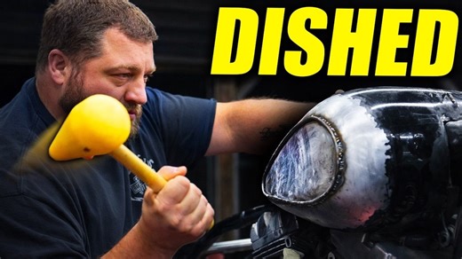 Harley Twin Cam Chopper Build — Gas Tank vs. Hammer | BLOCKHEAD