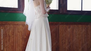 ブライダルイメージ 花嫁 新婦 スローモーション