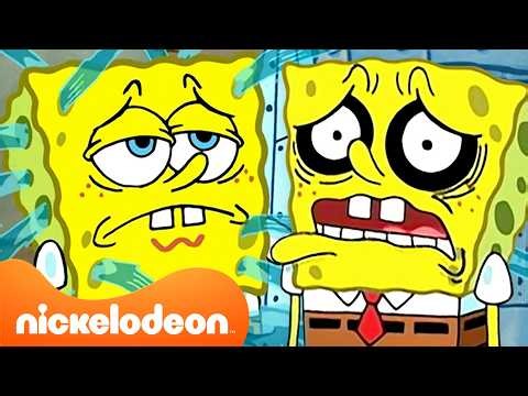 Bob l'éponge | 3 HEURES des pires fails de Bob l'Éponge 😵 | Nickelodeon France