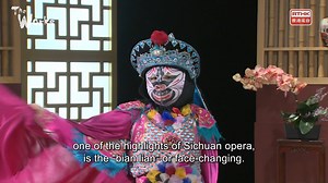 In Chinese opera, face painting is a symbolic language. Colours and...