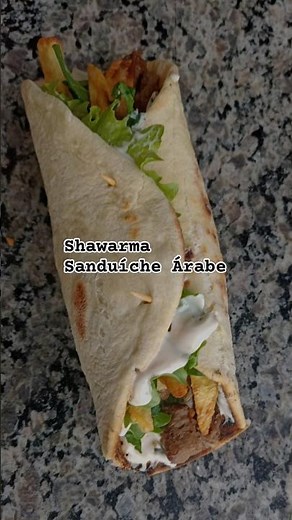 Shawarma ou Sanduíche árabe