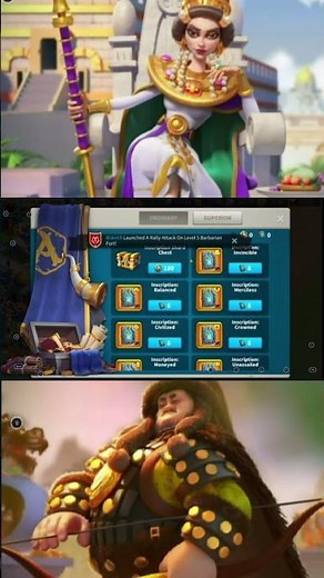 Inscription Shard Shop in Rise of Kingdoms Formations Basics #strategyliveshere #shorts