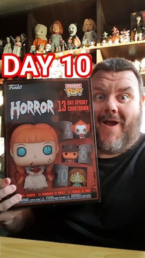 Funko Spooky Warner Bros Horror Pocket Pop Calendar Mystery Figure Unboxing - Day 10