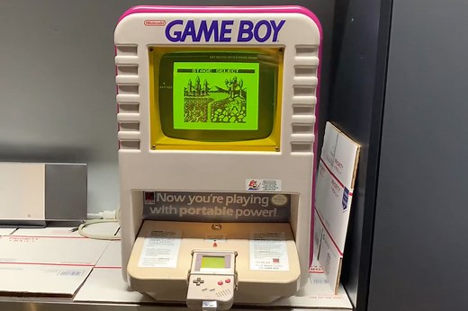 Fascinating Look Back at Nintendo's Demovision Game Boy Kiosk from 1989