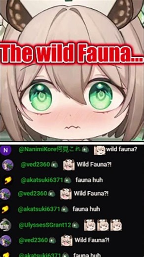 Nimi immediately Laughs After Saying "Fauna"