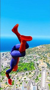 GTA 5 Spiderman Epic Jumps Compilation(GTA V Fails Funny Moments)