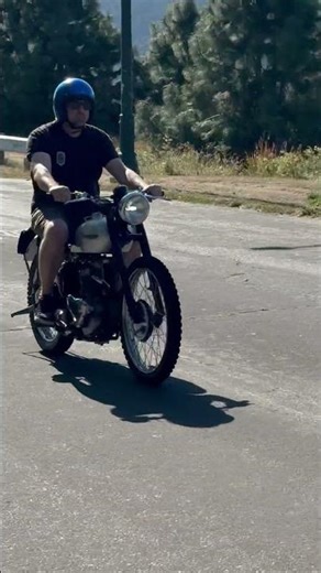 1950 Triumph TR5 Trophy ride by