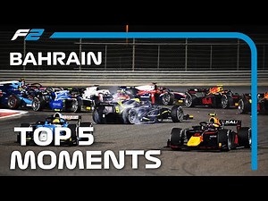 Top 5 Formula 2 Moments | 2021 Bahrain Grand Prix