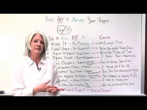 Bad Project Management: Project Pitfalls and Mistakes and How To Avoid Them!