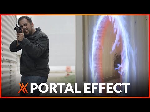 Create portal effects for free in HitFilm