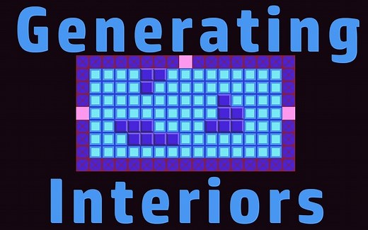 【游戏开发】Unity 程序生成地牢教程2——室内建筑生成