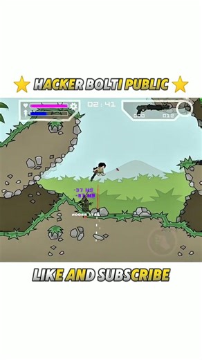 ⭐ HACKER BOLTI PUBLIC ⭐Mini Militia Classic🔥#minimilitia #minimilitiaclassic#da2minimilitia #shorts