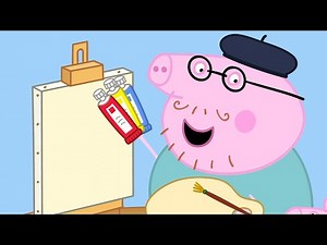 Grandpa’s Little Train Ride | Full Episodes| Fun Cartoons For Kids | Peppa Moments