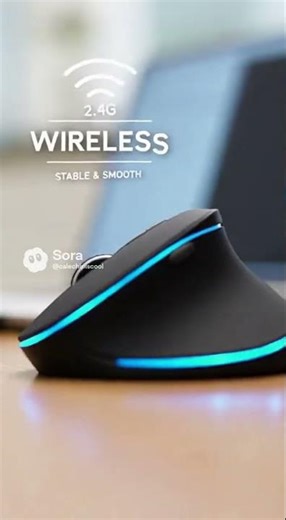 Left Handed Ergonomic Mouse Vertical Wireless Mouse 2.4G USB Lefty Mouse 3 Adjustable DPI 6 Buttons