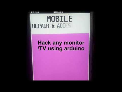 I Converted A Monitor into a Portrait Mobile Signage with Arduino.
