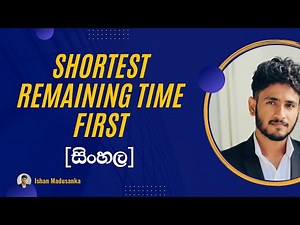 SJF Preemptive (SRTF) Algorithm Sinhala