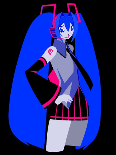 part 2 of my miku illustration!! showing my progress for rendering~ #lassotool #timelapseart #timelapse #hatsunemiku #イラスト #アート #art #digitalart #illustration