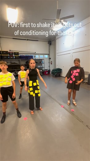 403K views · 31 comments | Sticky note challenge 冀 Whoever shakes them off the fastest gets out of conditioning for the day! Safe to say… motivation was HIGH today  #islandstyledance #dancechallenge #teamenergy #workhardplayhard | Island Style Dance Studio LLC | Facebook