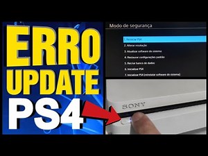 Como resolver o ERRO da nova atualização do PS4