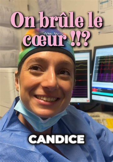 Comment on guérit l’arythmie ? La fibrillation auriculaire, c’est quand le cœur “perd le rythme”… et se met à battre de façon totalement anarchique ❤️‍🩹 👉 On peut proposer une ablation en cardiologie interventionnelle. Concrètement, qu’est-ce qu’on fait ? On ne “coupe” pas le cœur. On passe par les vaisseaux (souvent au niveau de l’aine) avec de fins cathéters que l’on remonte jusqu’au cœur. Le but ? BRULER !!!! :D 👉 Identifier les zones responsables du chaos électrique 👉 Et les neutraliser 