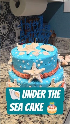 🐚Under the Sea Cake 🎂