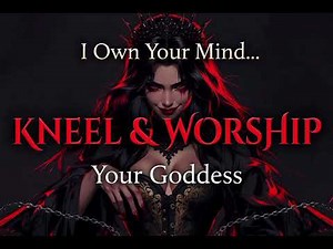 Goddess Worship ASMR–Femdom Slave Training & Total Submission