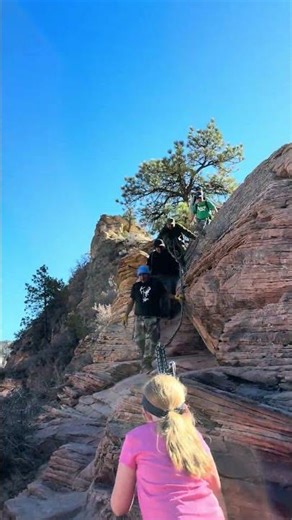 Extreme Exposure on Angels Landing! #hiking