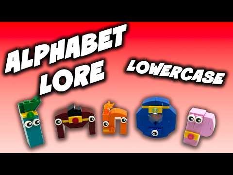 Lowercase Alphabet Lore But it's Lego, but it's not REALLY Lego.