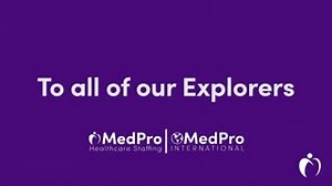21 reactions | To all our MedPro Explorers, here’s a heartfelt thank you from the MedPro family for your unwavering bravery and positive spirit as we continue navigate this pandemic. Here’s your MedPro Family showing you some love – “You are appreciated – Video 4”! | MedPro Healthcare Staffing | Facebook
