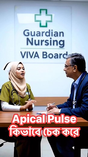 73K views · 1.5K reactions | Apical Pulse কিভাবে চেক করে নার্সরা? | গার্ডিয়ান - Guardian Admission & Job Care | Facebook